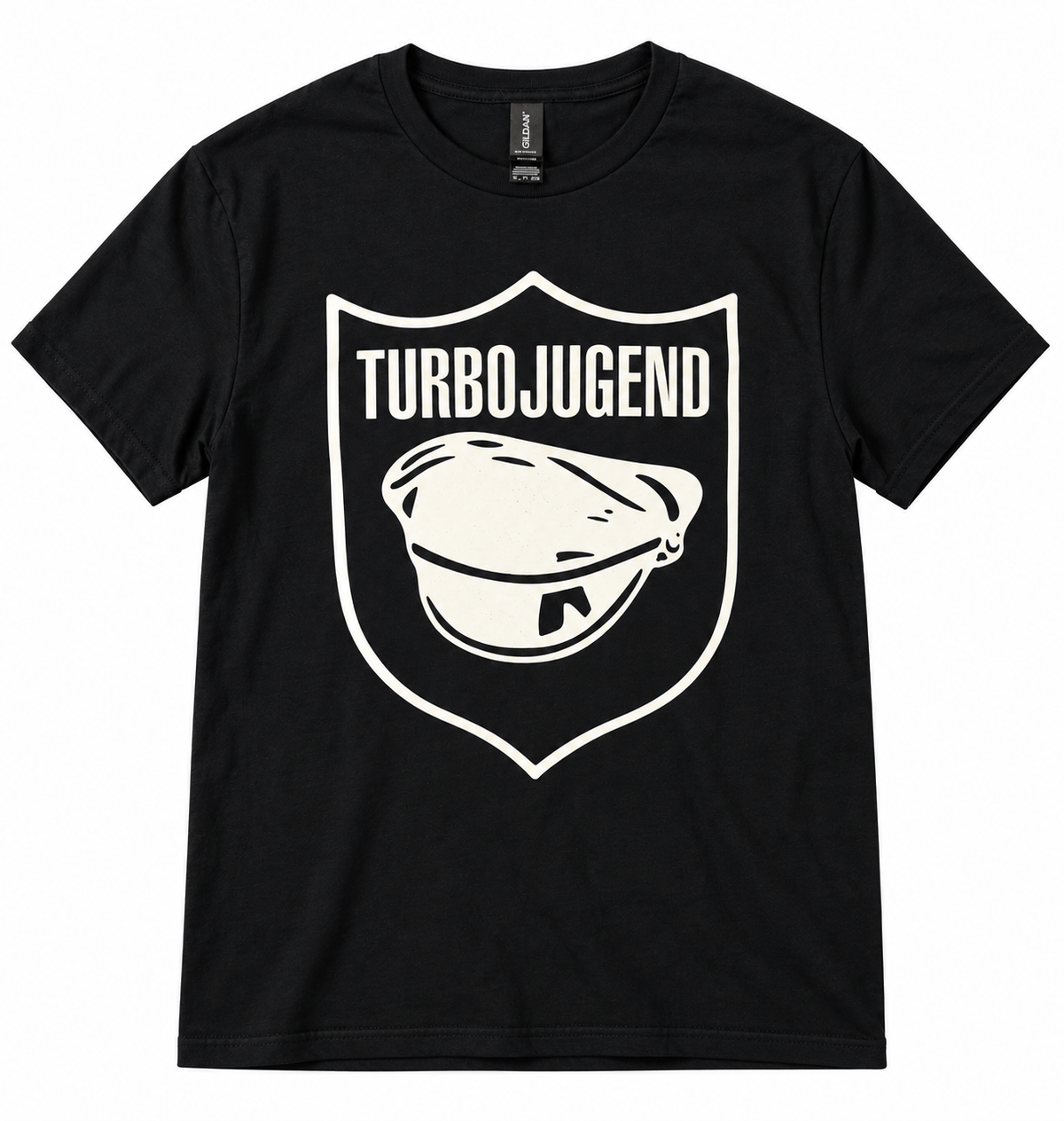 SORT JUGEND T-SKJORTE